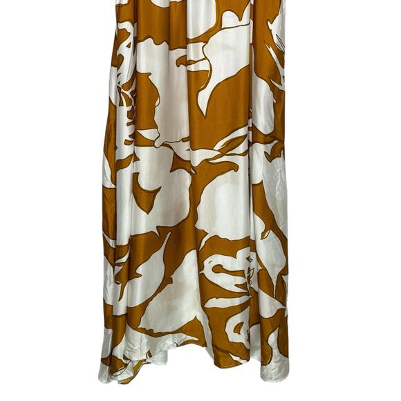 Sofia Made in Italy Arabella Italian Satin Strappy Midi Dress Made in Italy XS/S - Picture 6 of 11